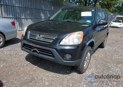 2006 Honda Cr-V Se из США, поврежденный, VIN JHLRD78946C036582
